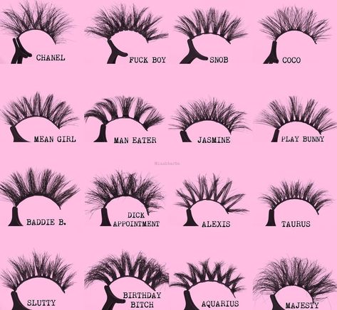 Cute Lash Names For Eyelashes, Eyelash Names Ideas, Lashes Box Design, Cute Lash Names, Lash Set Names, Eyelash Names, Lash Names For Eyelashes, Eyelashes Ideas, Lash Names