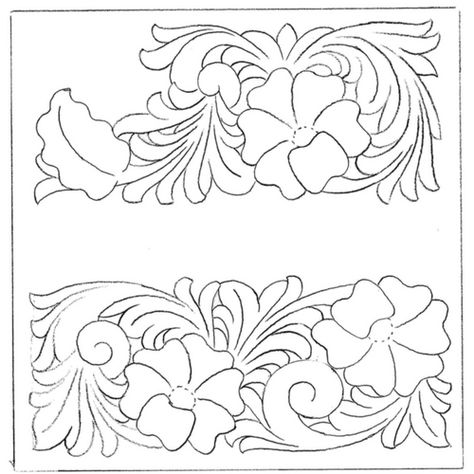 Free Leathercraft Patterns | Browse 150+ Free Downloadable Patterns – Elktracks Studio Leather Work Patterns, Leather Carving Patterns Free, Leather Carving Patterns, Leathercraft Pattern, Handmade Leather Work, Leather Working Projects, Western Patterns, Leather Working Patterns, Leather Tooling Patterns