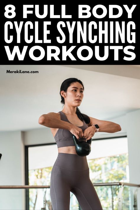 Exercise For Follicular Phase, Exercise For Luteal Phase, Cycle Syncing Strength Training, Luteal Phase Workout Plan, Literal Phase Workout, Menstrual Phase Workout, Follicular Phase Workout, Luteal Phase Workout, Cycle Synching