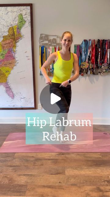 Stephanie Ridgway on Instagram: "If you have any pain, locking, or clicking in your hip, you could possibly have a torn hip labrum. The pain is usually worse with squatting or sitting for a long period of time.

The labrum is cartilage that lines the outer rim of the acetabulum. It provides stability for the hip joint.

A torn labrum can be caused by a traumatic injury, hip impingement, overuse, or joint laxity.

Surgery can be needed, but it is not always necessary. Physical therapy can help improve range of motion, decrease pain, improve strength, and help with return to activities.

If you are experiencing hip pain and pain any more individualized treatment, send me a DM or comment below!

#hiplabrum #hippain #hippainrelief #hippainexercises" Torn Hip Labrum, Hip Impingement, Torn Labrum, Hip Pain Relief, Hip Stretches, Hip Pain, Natural Therapy, Range Of Motion, Physical Therapy