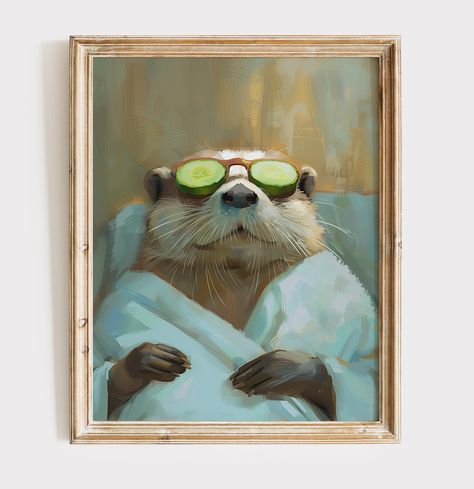 Otter Poster Animal Bathroom Poster Otter Gift Wellness Gift Otter Art Bathroom Wall Decor Poster Bathroom Print Animal Digital Download - Etsy Otter Poster, Otters Funny, Animal Bathroom, Otter Art, Otter Gifts, Poster Animal, Bathroom Posters, Art Bathroom, Bathroom Prints