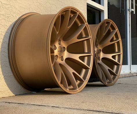 Dodge Matte Bronze Hellcat Wheels 20X11" SET Deep Concave CHALLENGER/CHARGER · $1,099.00 Concave Wheels, Bronze Wheels, Big Toys, Chrome Rims, Car Wheels Rims, Nissan 300zx, Rims For Cars, Car Wheels, Wheel Rims