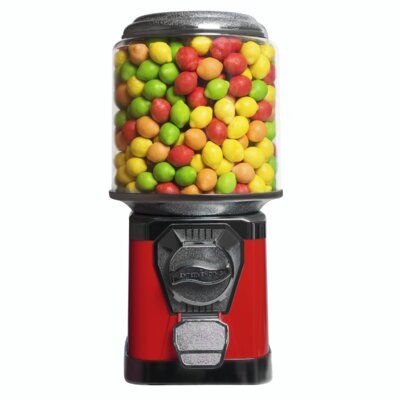 Gumball machine for kids vends 1" gumballs, bouncy balls, 1.1" and 1.3" capsules. Bubble gum machine maximum capacity is 700 gumballs, 320 bouncy balls. Gum ball machine can fit up to 225 capsules Color: Red | ReadySet Gumball Machine For - Blue Vending Machine w/ Cylinder Globe - Bubble Gum Machine For - Home Vending Machine - Coin Gumball Machine - Bubb Bubble G, Bubblegum Machine, Mini Vending Machine, Cotton Candy Machines, Gum Machine, Bubble Gum Machine, Bouncy Ball, Bouncy Balls, Bulk Candy