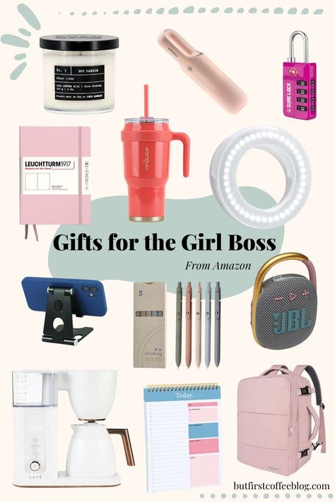 Know a girl boss in your life? Someone who is rocking it in the entrepenuer life? These gift ideas are for her! Amazon Girl, Medical School Essentials, Best Amazon Products, Shop Till You Drop, Themed Gifts, School Essentials, Best Amazon, All Things Cute, Girl Guides