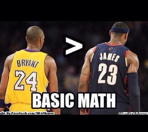 Kobe Bryant Basketball Math, Funny Basketball Memes, Sports Joke, Basketball Dunk, Basketball Motivation, Nba Funny, Basketball Memes, Funny Sports Memes, Nba Memes