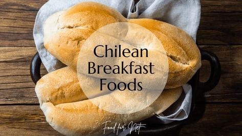 In our posts on global breakfast food, we’ve covered some fascinating cuisines, including the simple and sweet breakfasts of Italy, the less familiar breakfasts of China, and the various dishes that make up a Middle Eastern breakfast. With such examples, it’s easy to expect Chilean breakfast foods to be exciting too. You might be surprised, […] The post Chilean Breakfast Foods That Mightn’t Be What You Expect first appeared on Food For Net. Chilean Breakfast, Middle Eastern Breakfast, Healthy Breakfast Foods, Healthy Cereal, Traditional Breakfast, Healthy Yogurt, Breakfast Hash, Breakfast Choices, Filling Breakfast