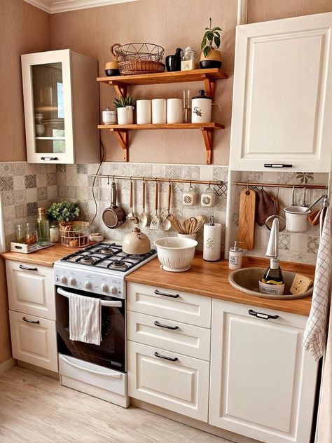 Corner shelves kitchen