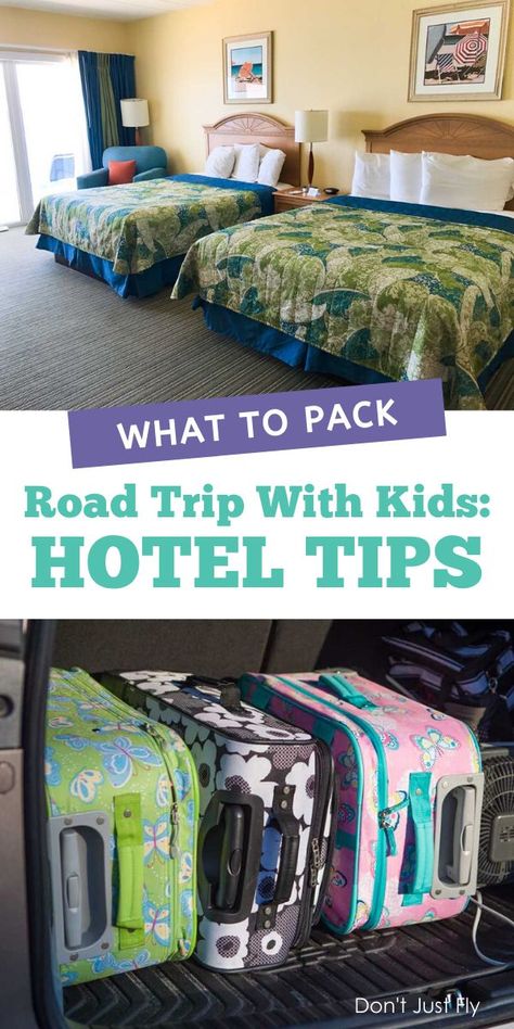 Sharing the hotel room with your whole family? Don't miss this list of hotel tips before you go on your next family road trip. Keep the room neat and tidy and actually enjoy your vacation. Hotel Packing List, Hockey Manager, Hotel Room Hacks, Family Packing List, Travel Binder, Trip Hacks, Hotel Hacks, Traveling Ideas, Trip Packing