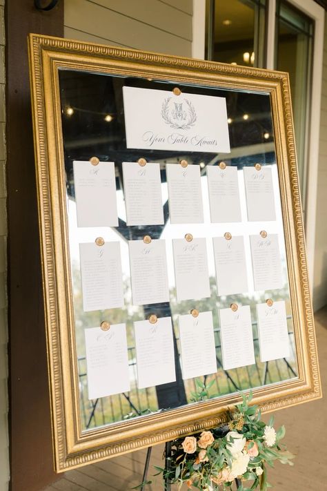 Match My Suite Seating Chart Cards – Ledgewood Fine Stationery Enchanted Forest Wedding Seating Chart, Vintage Seating Chart Wedding, Seating Chart Wedding Ideas Unique, Picture Frame Seating Chart, Wedding Seating Chart Frame, Wedding Mirror Seating Chart, Seating Chart Wedding Ideas, Seating Chart Display, Seating Chart Cards