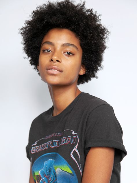 Alecia Morais, Riri Williams, Big Chop Hairstyles, 4c Afro, Portrait Reference, Elite Model Management, Gender Envy, Defined Curls, Natural Hair Journey