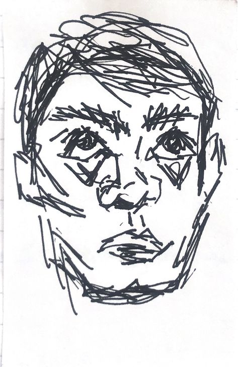 Scribbles Aesthetic, Face Expressions Drawing, Pen Aesthetic, Expressions Drawing, Neo Expressionism, Drawing Pen, Drawing Expressions, Face Expressions, Zoom Call