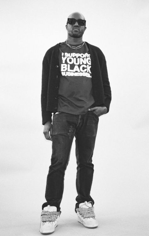 Virgil Abloh Aesthetic, Virgil Abloh Outfits, Human Made, Virgil Abloh Fashion Show, Virgil Abloh Portrait, Virgil Abloh Book Aesthetic, Virgil Abloh Style, Off White Virgil Abloh Design, Virgil Abloh Off White