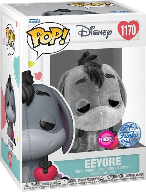 Pop Figures Disney, Pichu Pokemon, Funko Pop Box, Best Funko Pop, Игрушки Funko Pop, Funko Pop Exclusives, Winnie The Pooh Eeyore, Pop Figurine, Funko Pop Dolls