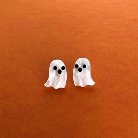 Pinup Jewelry, Spider Earrings, Bat Earrings, Halloween Beads, Ghost Earrings, Usa Jewelry, Laser Cut Acrylic, Halloween Earrings, Halloween Jewelry