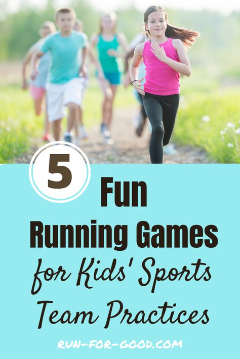 Get ideas for fun running games for kids to play and get them moving during gym class or practice for track or other sports. Running Games For Kids, Track Practice, Running Games, Half Marathon Training Schedule, Running Challenge, Kids Fitness, Ideas For Fun, Running Team, Physical Activities For Kids