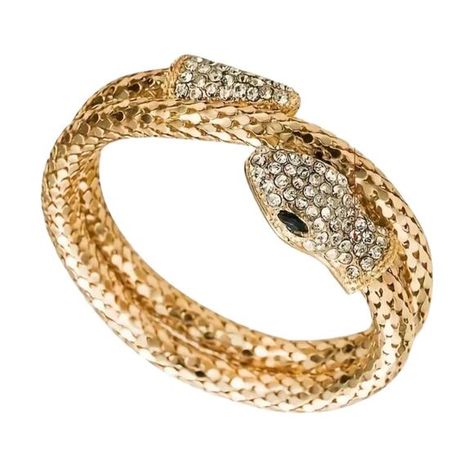 J’adore Boutique Women’s  Shiny Snake Bracelet The Bangles, Snake Bracelet, Estilo Punk, Style Punk, Gold Rhinestone, Metal Bracelets, Cuff Bangles, Vintage Bracelets, Boutique Jewelry