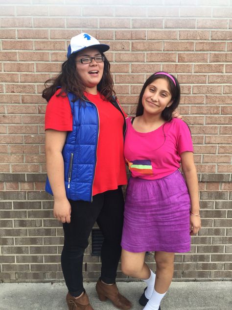 Mable And Dipper, Gravity Falls, Halloween Costumes, Halloween