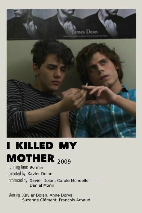 Trans Movies, Gay Movie Poster, I Killed My Mother, Lgbt Movies, Mother Poster, Movie Recs, Indie Movie Posters, Movies To Watch Teenagers, Xavier Dolan