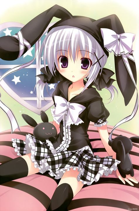 Kawaii bunny girl💕 Cute Anime Outfits, Bunny Girls, Bunny Drawing, Kawaii Bunny, Gothic Anime, Anime Animals, Random Anime, Bunny Girl, Bunny Ears