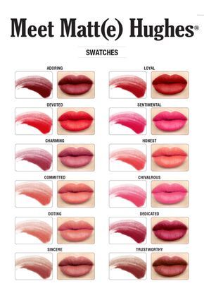 This much-awaited for long-lasting liquid lipstick from theBalm is available in twelve different shades. A unique long-wearing formula with a matte finish have a vanilla mint flavor and will stay on w   By All of these E-Liquids and more @ http://TeagardinsVapeShop.com or look for Teagardins Vape Shop in google play store today to get all the Newest vape products right on your cell phone. Meet Matte Hughes, Liquid Lipstick Swatches, Lipstick Art, Lipstick Swatches, Makeup Swatches, Make Me Up, Lip Color, Mary Kay, Liquid Lipstick