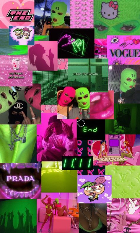 gemini zodiac astrology neon pink neon green baddie boujee cosmo and wanda aesthetic collage iphone phone wallpaper Neon Pink And Green Aesthetic Wallpaper, Neon Pink And Green Wallpaper, Green Baddie Aesthetic Wallpaper, Neon Pink And Green Aesthetic, Green And Pink Wallpaper Aesthetic, Baddie Lockscreen Iphone, Gemini Wallpaper Aesthetic, Baddie Phone Wallpaper, Baddie Wallpaper Aesthetic