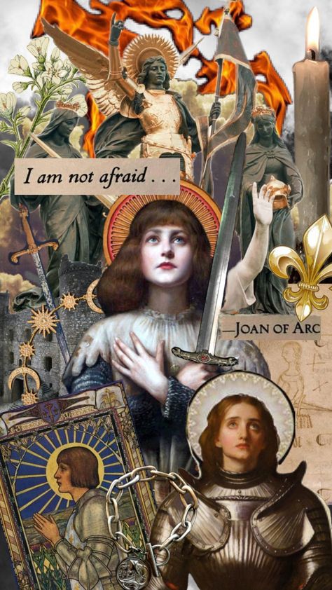 #joanofarc #joan #jeanne #jehanne #medieval Joan Of Arc Costume, Santa Joana D'arc, Joan D Arc, Saint Philomena, Catholic Wallpaper, Saint Joan Of Arc, Catholic Pictures, Art Biz, St Joan