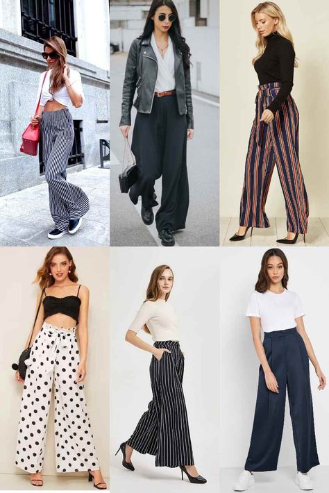 In this post, we have highlighted the classy shoes to wear with palazzo or wide leg pants Palazzo Pants For Petite Women, Square Pants Outfit Classy, Plazzo Pant Outfit, How To Wear Palazzo Pants Outfits Casual, What To Wear With Palazzo Pants, Palazzo Pants With Sneakers, Pants With Sneakers Outfit, How To Style Palazzo Pants Casual, Square Pants Outfit Casual