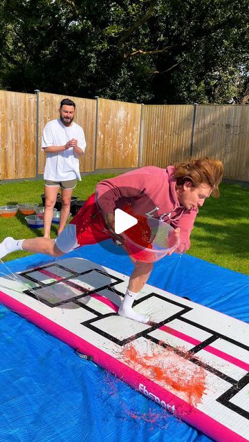 Hopscotch Game, Parlor Games, Water Games, Chinese Man, Summer Games, Challenge Me, May 21, Funny Gif, Funny