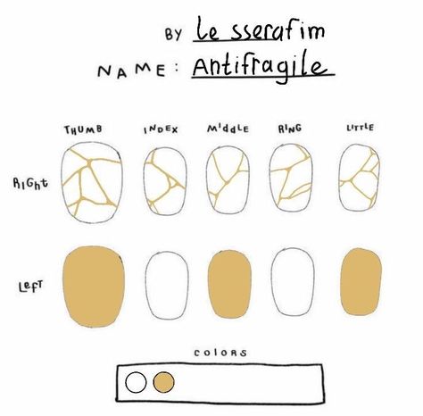 Le Sserafim Antifragile Nails, Antifragile Nails, Le Sserafim Antifragile Aesthetic, Kpop Nails Simple, Le Sserafim Design, Le Sserafim Nails Inspired, Twice Kpop Nails, Le Sserafim Nails Designs, Paper Nails Design Ideas