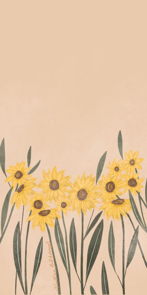 Free - Fall iphone wallpaper Whats Wallpaper, October Wallpaper, Iphone Arkaplanları, Sunflower Wallpaper, Lukisan Cat Air, Wallpaper Free, Cute Patterns Wallpaper, Pretty Wallpaper Iphone, Iphone Background Wallpaper