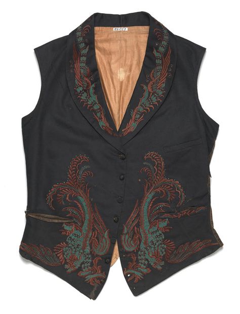 Risd Museum, Vintage Outfits Men, Men Waistcoat, Mens Waistcoat, Waistcoat Men, 19th Century Fashion, Period Outfit, Victorian Clothing, Wool Clothing