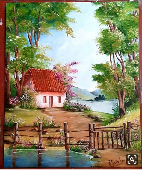 Painting Ideas 2023, Beautiful Scenery Drawing, Texture Painting Techniques, Art With Meaning, Acrylic Painting Ideas, Easy Acrylic Painting, Abstract Art Painting Techniques, Boho Painting, Art Village