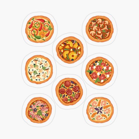 Pizza Stickers Printable, Freebies Stickers, Planner Freebies, Destiny Quotes, Journal 2024, Dominos Pizza, Sticker Template, Sticker Ideas, Pizza Lovers