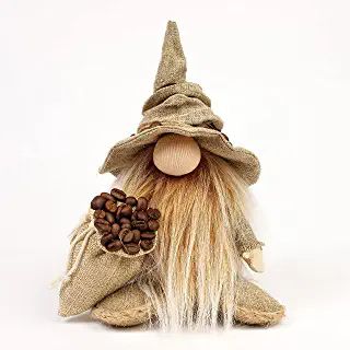 Amazon.com : gnome Coffee Gnome, Gnome Tutorial, Gnome Decor, Crafts Sewing Patterns, Perfect Coffee Table, Coffee Bar Home, Coffee Table Decor, Diy Gnomes, Kitchen Shelf