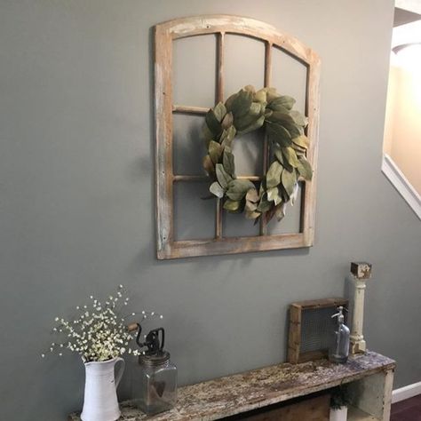 Rare Gray SW 6199 - Sherwin-Williams Grayish Green Accent Wall, Rare Grey Sherwin Williams, Best Accent Wall Colors Living Room, Rare Gray Sherwin Williams, Homey House, Green Grey Paint, Accent Wall Colors, Bathroom Paint, Kids Office