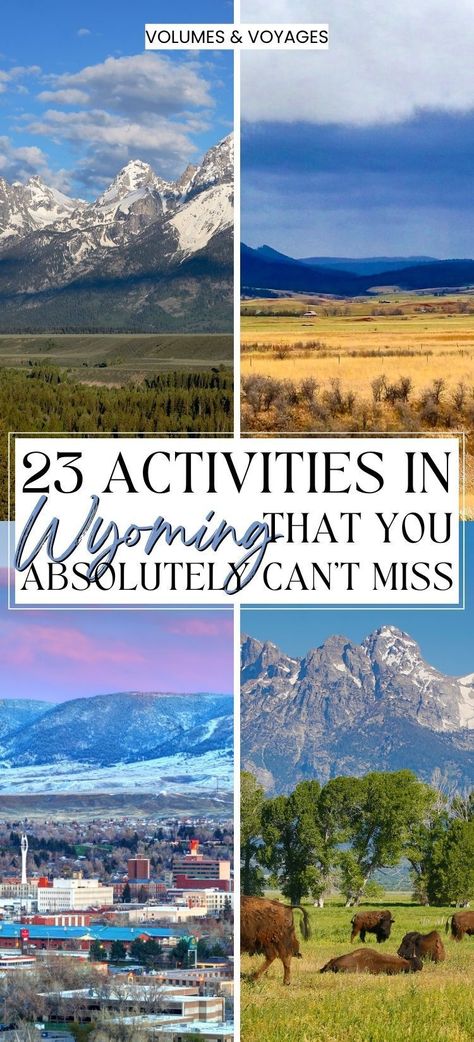 What To Do In Wyoming, Wyoming Bucket List, Visit Wyoming, Wyoming Travel Road Trips, Wyoming Camping, Yellowstone Vacation Planning, Things To Do In Wyoming, Wyoming Winter, Wyoming Hiking