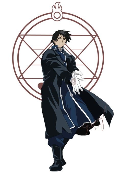 The Flame Alchemist Colonel Mustang, Flame Alchemist, Fullmetal Alchemist Cosplay, Full Metal Alchemist, Arte Sailor Moon, Alphonse Elric, Roy Mustang, Paint Tool Sai, Edward Elric