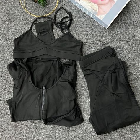 Bralette, Cut-out Zipper Top and Leggings Set! Swipe for a live picture. Size: S-XL Price: 27000NGN Colors: Available as seen. Kindly send a DM to place order Or click the link in bio Payment validates order Delivery takes 2-7 working days Keep up with our IG story for latest updates🌷. Kindly note that prices are relevant at time of publication and can change due to several factors. Live Picture, Leggings Set, Zipper Top, Picture Size, Dress And Heels, Latest Updates, Ig Story, Keep Up, Top Sneakers