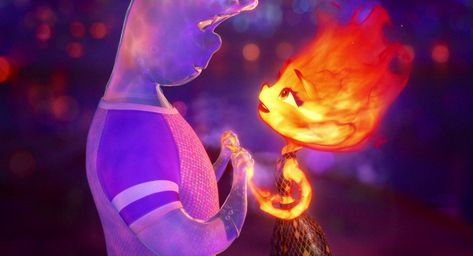 Elemental (2023) [4K] - Animation Screencaps.com Disney Movie Art, Simple Anime, Cute Disney Drawings, Flame Art, Disney Gif, Film Images, Romantic Videos Couples, Comic Art Girls, Animation Movie