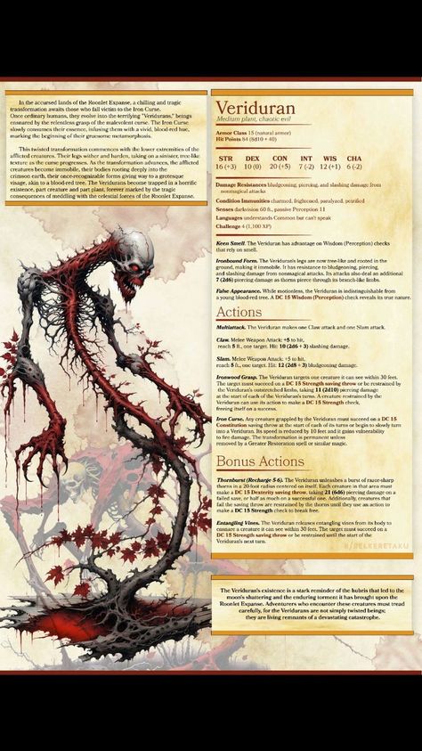 Dungeons And Dragons Homebrew Monsters, Dnd Monster Stat Block, Dnd Homebrew Creatures, Monster Of The Week Rpg, Shadowfell Dnd, Dnd 5e Homebrew Monsters, Avernus Dnd, 5e Homebrew Monster, Dnd 5e Npc