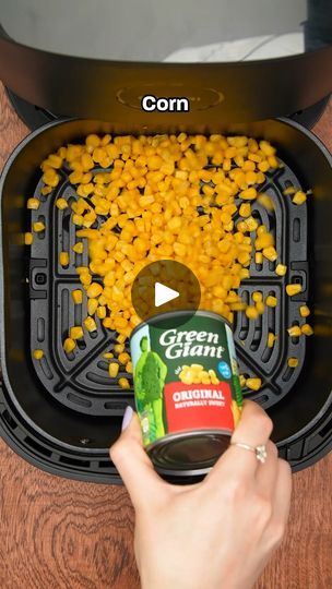 Corn Chips In Air Fryer, Corn Air Fryer Recipes, Air Fryer Recipes Easy Dinner Videos, Airfryer Hacks, Air Fryer Brie, Airfryer Snacks, Crispy Corn Recipe, Homemade Crisps, Air Fryer Corn