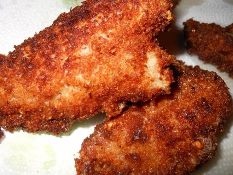 Parmesan Crusted Perch – Charles and Kimberly's Recipes Gator Recipes, Party Food Meat, Perch Recipes, Parmesan Crusted Fish, Ocean Perch Recipes, Ocean Perch, Perch Fish, Crusted Fish, White Fish Recipes