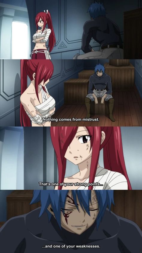 Ezra X Jellal, Erza Scarlet Official Art, Ezra And Jellal, Fairy Tail Couples Comics, Erza X Jellal, Erza Et Jellal, Jellal Fernandes, Fairy Tail Quotes, Fairy Tail Erza Scarlet