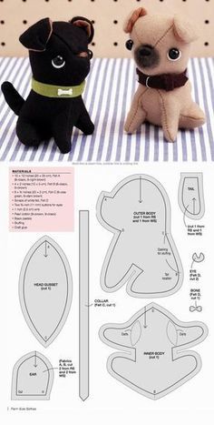 Diy Sy, Baby Mobil, Sewing Templates, Soft Toy Patterns, Cute Sewing Projects, Animal Sewing Patterns, Plushie Patterns, Sewing Stuffed Animals, Sew Ins