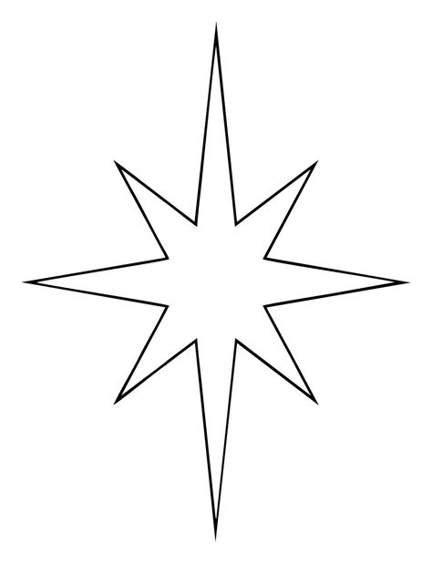 Printable Christmas Stars Printable Christmas Ornaments, Free Christmas Coloring Pages, Star Coloring Pages, Christmas Stars, Stencils Printables, Christmas Stencils, Printable Pictures, Printable Crafts, Christmas Coloring Pages