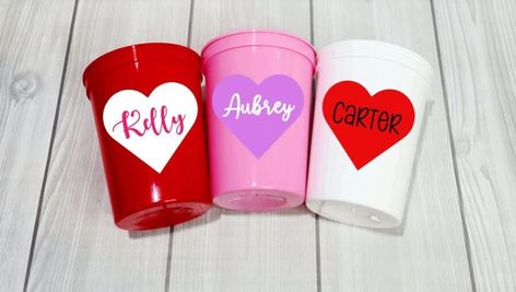 Excited to share the latest addition to my shop: Valentines Day Party Cups | Personalized Heart Party Cups | Happy Valentines Day Cup | Valentines Party | Valentines Day Kid Cups | #valentinesday #partycups #valentinescup #valentinestumbler #valentinespartycup #vdaycups #galentinesdaycup #galentinesday #valentinesdaycups https://etsy.me/3KBRNh3 Kids Party Cups, Christmas Party Cups, Valentine's Party, Christmas Cups, Toddler Cup, Heart Party, Toddler Valentines, Kids Cups, Christmas Cup