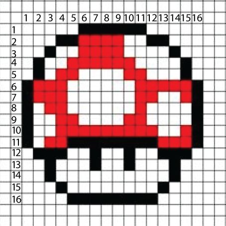 Geeky Cross Stitch Patterns, Pixel Drawing, Perler Bead Templates, Pixel Art Grid, Pix Art, Graph Paper Art, Tapestry Crochet Patterns, Minecraft Pixel Art, Melting Beads