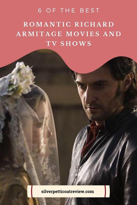 Not many actors do romance better than Richard Armitage. Here are some of the best romantic Richard Armitage movies and TV shows, including North and South. | Richard Armitage Robin Hood | North and South BBC | John Thornton | Guy of Gisborne North And South Bbc, Historical Romance Movies, Period Romance Movies, Love In The Afternoon, Best Classic Movies, Best Period Dramas, British Period Dramas, Period Drama Movies, Guy Of Gisborne