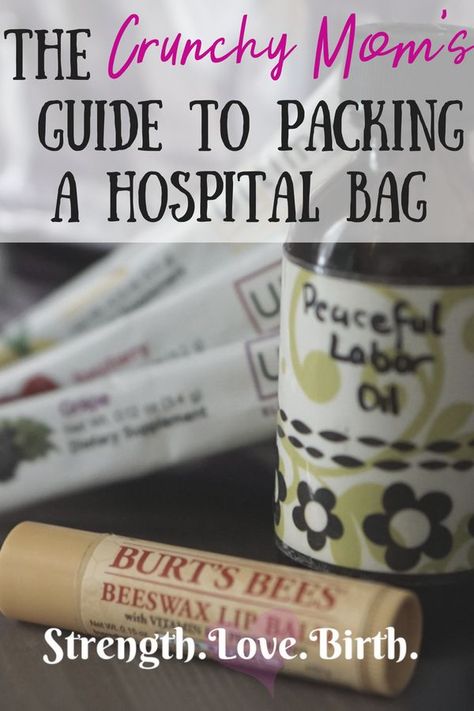 Here's a guide for crunchy or sorta natural mamas who need a few tips on packing a bag when you're having a baby at the hospital or birthing center. There's a free printable checklist for you to use as you pack. All the essentials plus some helpful extras as you plan your empowered birth. #pregnancy #birth #empoweredbirth #hospitalbag #crunchymama Crunchy Moms, Mama Natural, Pumping Moms, Birth Center, Baby Sleep Problems, Printable Checklist, Natural Birth, After Baby, Pregnant Mom