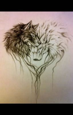 Paybacks A Bitch Alpha (on Wattpad) http://my.w.tt/UiNb/Zx2doWeCeD #Werewolf #amwriting #wattpad Wolves Tattoo, Small Wolf Tattoo, Tattoo Lion, Two Wolves, Wolf Tattoo Design, Trendy Tattoo, Charcoal Drawings, Wolf Love, Wolf Drawing